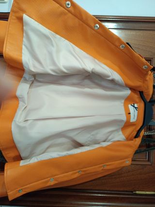 Cazadora Ulla Johnson polipiel naranja talla S