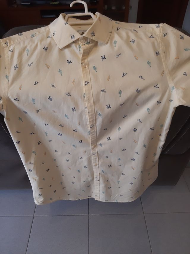 Camisa rosa,  Camisa flores Camisa amarilla