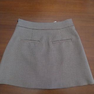 Minifalda Zara pata de gallo