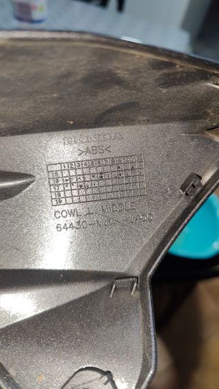Carena Honda CB500F 2018