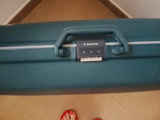 Maleta Samsonite verde - Grande