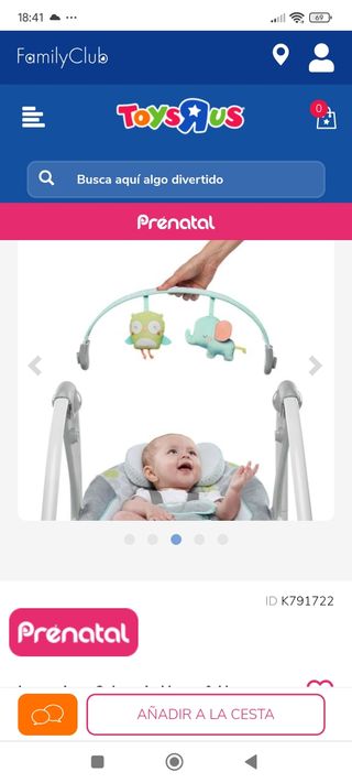 Hamaca Ingenuity Swing'n Go