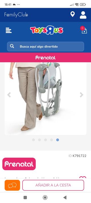 Hamaca Ingenuity Swing'n Go
