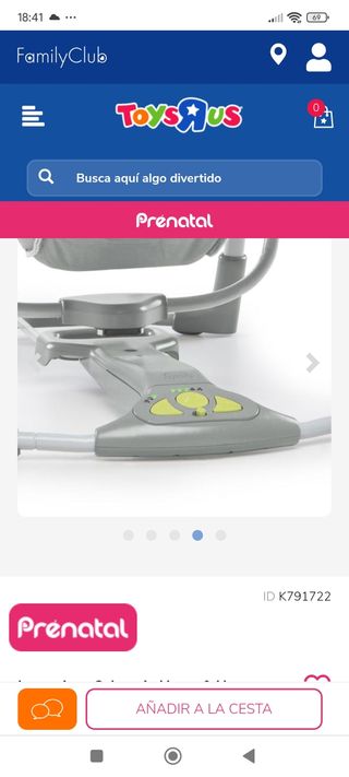 Hamaca Ingenuity Swing'n Go