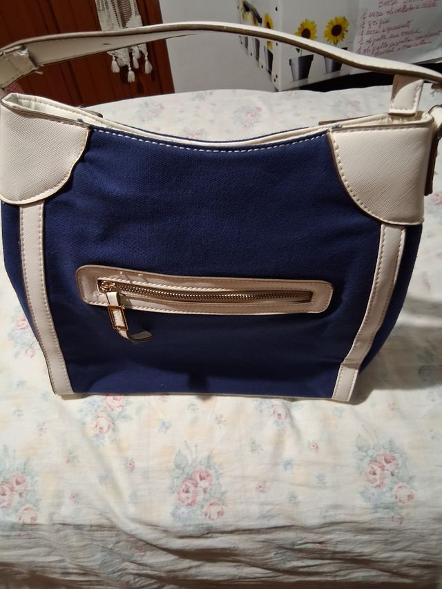 Borsa a mano Carpisa colore blu 