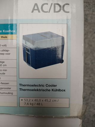 Nevera Termoeléctrica W48 AC/DC