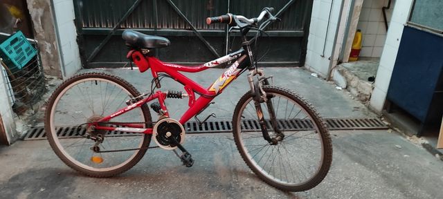 Bicicleta montaña usada