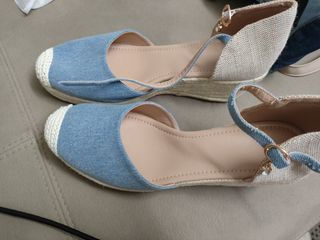Sandalias cuña mujer talla 43