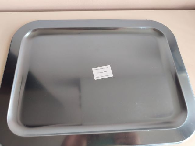 Bandeja aperitivos c/tapa metal