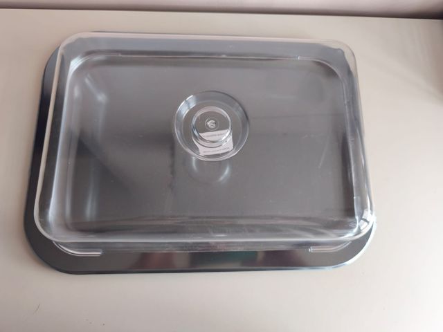 Bandeja aperitivos c/tapa metal