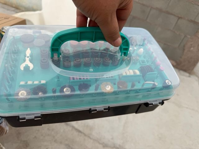 Lijadora rotativa eléctrica, 130 W, mini taladro