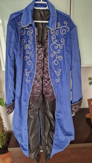 Giacca e pantaloni vintage blu