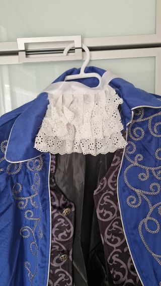 Giacca e pantaloni vintage blu