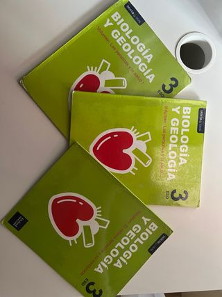 Libros Biología y Geología 3ESO
