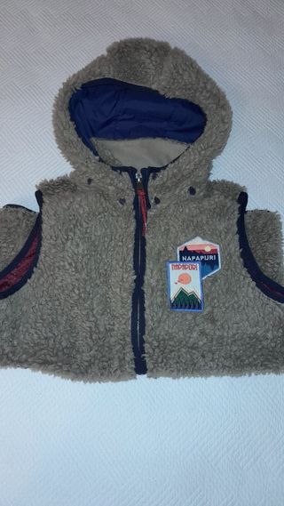 Chaleco mujer. Napapijri Sherpa talla S