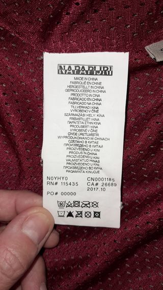 Chaleco mujer. Napapijri Sherpa talla S