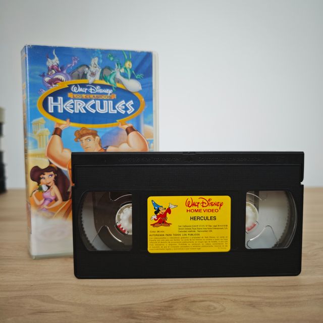 VHS Hércules - Disney Clásicos