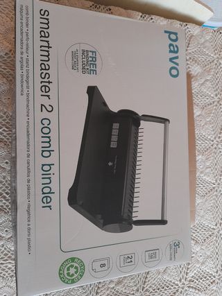 Pavo Smartmaster 2: Rilegatrice Comb