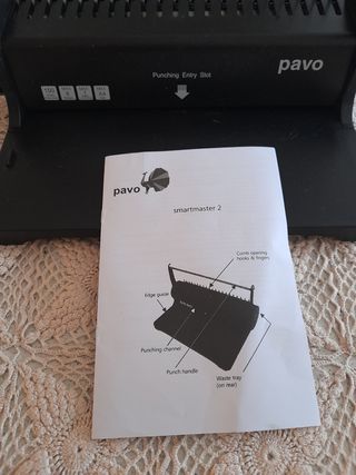 Pavo Smartmaster 2: Rilegatrice Comb
