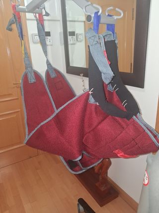 Grúa movilidad de personas y pacientes.