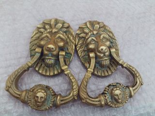 lote de 2 llamadores o llamador de puerta o aldab