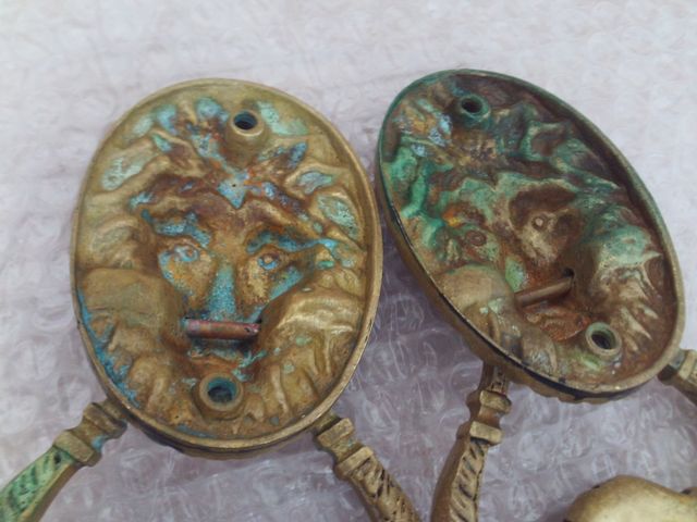 lote de 2 llamadores o llamador de puerta o aldab