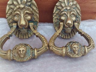 lote de 2 llamadores o llamador de puerta o aldab