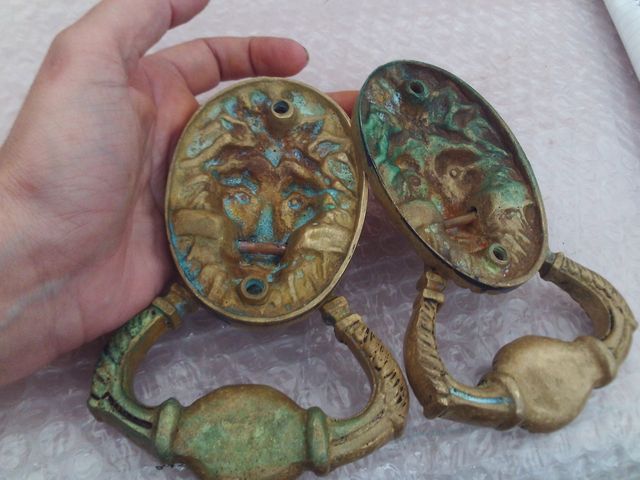 lote de 2 llamadores o llamador de puerta o aldab