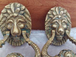 lote de 2 llamadores o llamador de puerta o aldab