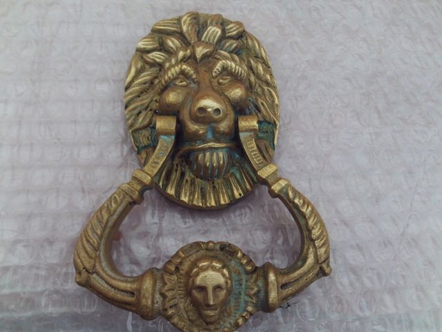 lote de 2 llamadores o llamador de puerta o aldab