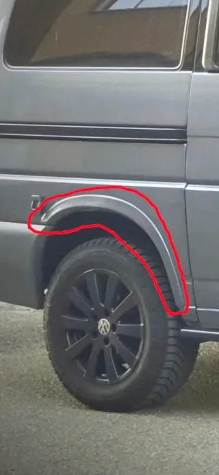 Recubrimientos pasos rueda VW T4