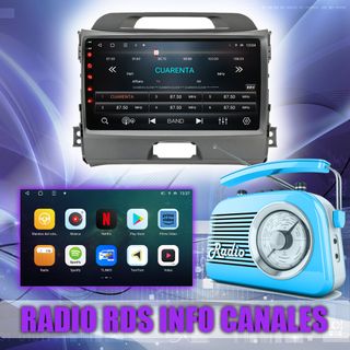 PANTALLA GPS KIA SPORTAGE 2009-2016 CARPLAY 4G