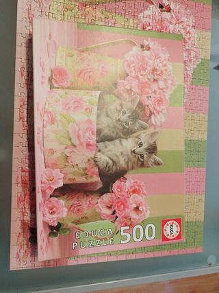 Puzzle Educa 500 piezas - Gatos