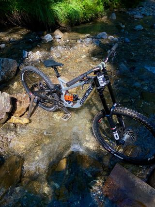 Bicicleta descenso - Saracen