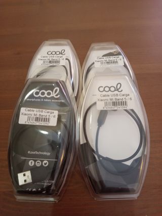 Lote 5 Cables de carga para Xiaomi Mi Band 5/6