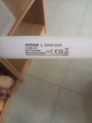 Tubo fluorescente OSRAM LUMILUX 58W