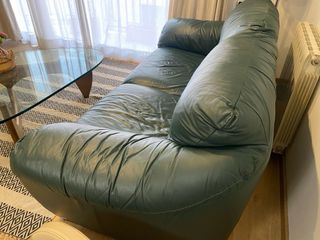 Sillón Natuzzi verde