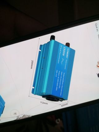 Inversor 1500W - 750W - 12V-220V