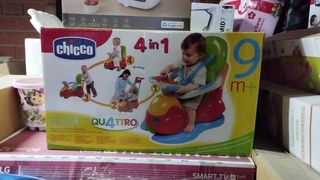 Andador 4 en 1 Chicco Qu4ttro 9m+