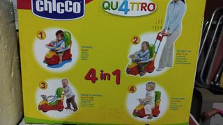Andador 4 en 1 Chicco Qu4ttro 9m+