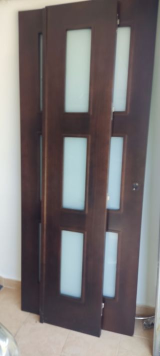 Puertas interior madera 124cm