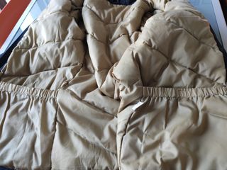 Parka uomo ragazzo nero con cappuccio