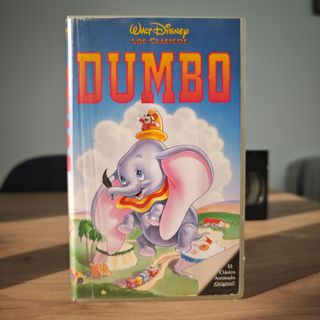 VHS Dumbo - Clásico Disney Español