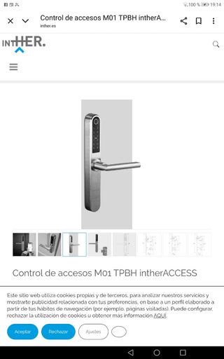 Cerradura de seguridad inteligente

