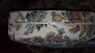 Poltrona vintage floreale