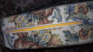 Poltrona vintage floreale