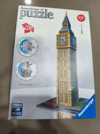 Puzzle 3D Big Ben Ravensburger