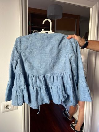 Blusa Zara azul - Talla S