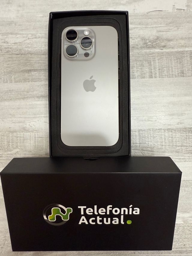 iPhone 16 pro 128gb 15/2/2025 7 ciclos factura