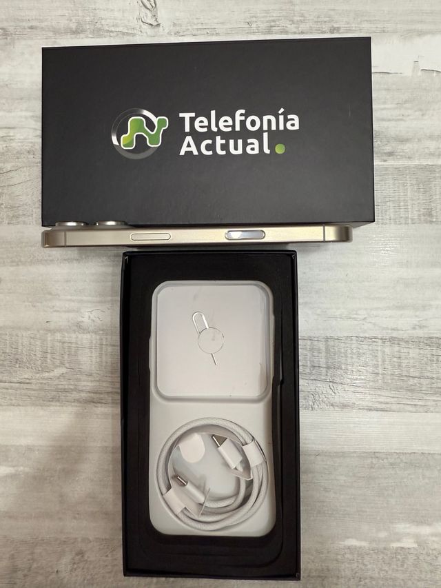 iPhone 16 pro 128gb 15/2/2025 7 ciclos factura